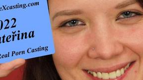 ”Playful teen at her first porn casting”