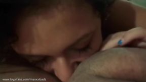 18YO PETITE TINY SMALL BIG BREAST BABE SUCKS DICK &amp; GETS FUCKED HARDCORE XXX