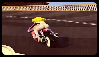 Princess Peach's Wild Kart Adventure: Big Ass & Blonde Fun!