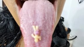 EBONY SHOWING OFF LITTLE JEFF DOLL WITH HER SEXY TONGUE PART 4 BY IZA CANDY CAM FULL HD