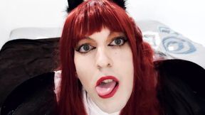 Succubus Blowjob, Riding and Self Facial