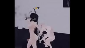 Comendo novinha asi&aacute_tica doida pra ganhar rola, bunda gigante em 3d