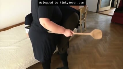 Davie Gets Spanked Over One Knee