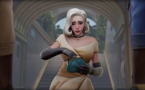 Mercy Out of Cash Services Two Bbcs - 3D Overwatch Interracial Porn