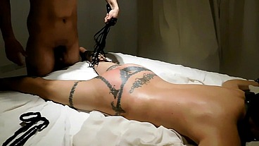my step mom desperate for a dick, I had to give her a good ass fucking and a good whipping beatdown to calm her