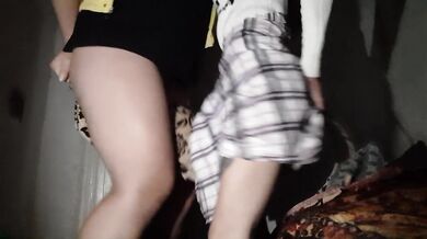 We fuck the pillow hard