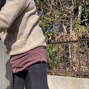 No.107 Pants Fluttering in the Wind, My Free Afternoon