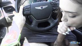 Alabama coed Ashly Anderson Giving Road Head & More Head