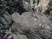 Big Booty Ebony public session 6 (Backshot at the waterfall)