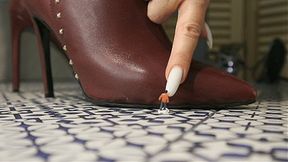 Big and beautiful giantess boots WMV