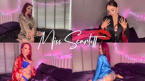 Scarlett's satin kimono robe bundle 1