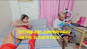 JUMPING AND SITTING HARD ON THE SLAVE'S FACE - VICTORIA DIAS - FULL VERSION IN FULL HD - NEW AUGUST 2025
