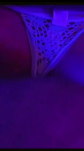 Submissive TS Gets Dick on a Late-night Hook-up