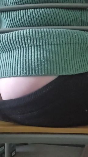 Emotional moment from &quot;Buttcrack girl&quot;