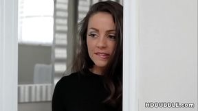 My stepsister and her boyfriend make me wet! # Adriana Chechik and Abigail Mac