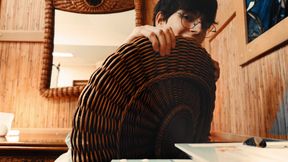 Having fun on the bed and working on the apartment (please like it)