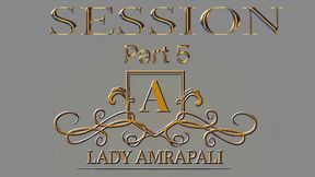 Session PART 5 Total lenghts 2:22 minutes Anal Fucked with Dildo Slave Bdsm LADYAMRAPALI Herrin Mistress Domina