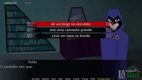 [Gameplay] Teen Titans ep XIV Treinamento com Ravena, Beijos e tapas na Bunda como...