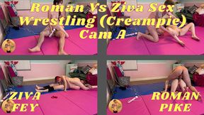 roman vs ziva sex wrestling creampie cam a 4k