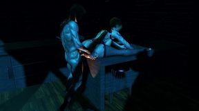 sexy robot chick is thirsty for anal sex