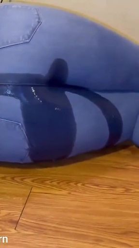 Tied up Pissing My Pants