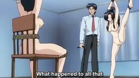 Fake Professor Dominates Naughty College Girls in BDSM Hentai Encounter