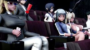 Movie Theater (futa Shemale)