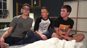Cam X - Threesome Group Friends Twinks Room Fuck Sex Show