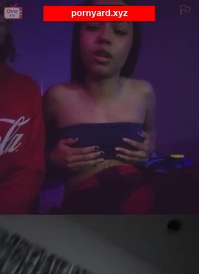 Amateur teen teases on webcam before flashing public