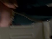 Fat guy stripping 👦 🤣 in jeans 👖 takes them off tight butt