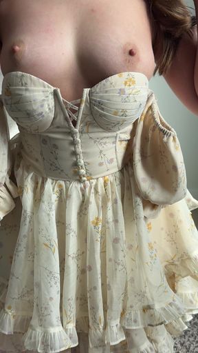 Stunning in My Dress: a Sexy Reveal