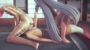 Yaoi Femboy - Kano Fucked and Threesome with Other 2 Femboys