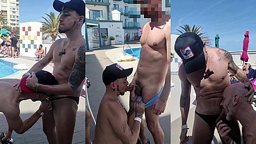 Poolside Suckerfest: My Cock’s the Life of the 2025 Grabbys Weekend!