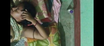 Desi local boy fucked her girlfriend when she was along at home