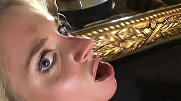 Simone Schiffer Moans As A Thick Black Dick Splits Her Asshole Open