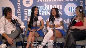 Latina bombshells Helen Star and Alexa Lewis share 5 anal penetrations