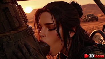 Panam Palmer has sex with nomads to pay for her fare [AI]