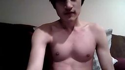 Hot uncut twink cock