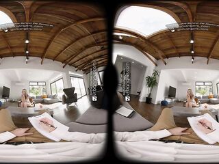 VR Bangers Sexually excited Nympho Anya Olsen Banged On A Table At A Sexologist In VR Porn