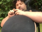 after dinner pipe time