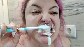 4k dental hygienist routine mouth fetish closeups naked rebeca addams