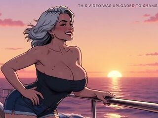 Ai Big Boob Babes on Boats