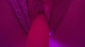 Trying to take it all in. Dildo fucking POV