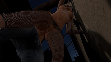 Sexy Hooker Pounded Hard in the Streets