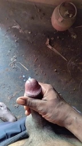 Removing semen from the penis due to not having a girlfriend, someone contact us for sex