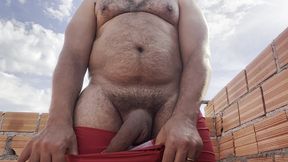 yuri gaucho - pov urso brasileiro xxl macetando o pauzao - gozada farta do dotadao gaucho