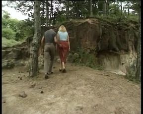 German Granny Got Pee All Over Her Face After Sucking It