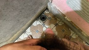 Caught Jerking Off in My Friend&#039;s Bathroom!
