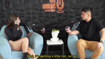 Sara Blonde's XXX Interview Gets Wild: Deep Throat & Cumshot