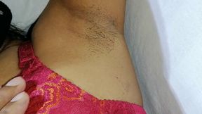 Actress Miya Showing Her Hairy Armpit